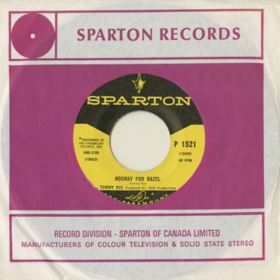 Hooray For Hazel / Need Your Love