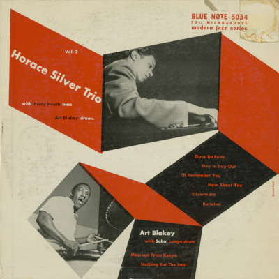 Horace Silver Trio Vol 2 / Art Blakey Spotlight On Drums