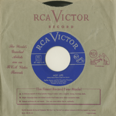 Hot Lips / Hotter Than A Pistol (1952)