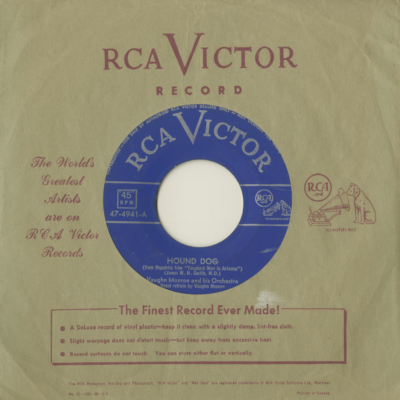 Hound Dog / The Man Don't Live Who Can Die Alone (1952)