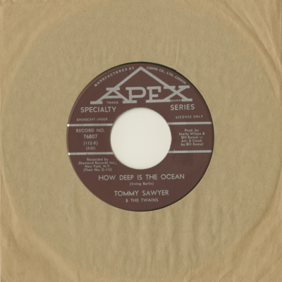 How Deep Is The Ocean / Fifteenth Down The Line (1962)