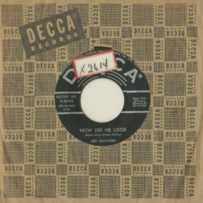 How Did He Look / Fire Down Below