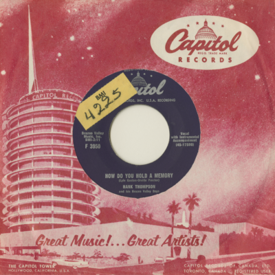 How Do You Hold A Memory / Li'L Liza Jane (1958)