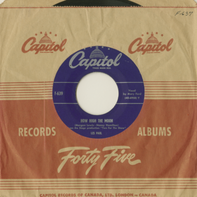 How High The Moon / Walkin' And Whistlin' Blues (1951)