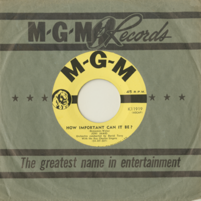 How Important Can It Be / This Is My Confession 