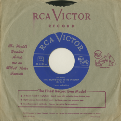 How Much Is That Hound Dog In The Window / Pore Ol' Koo-Liger (1953)