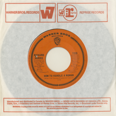 How To Handle A Woman / I Wonder What The King Is Doing Tonight (1968)