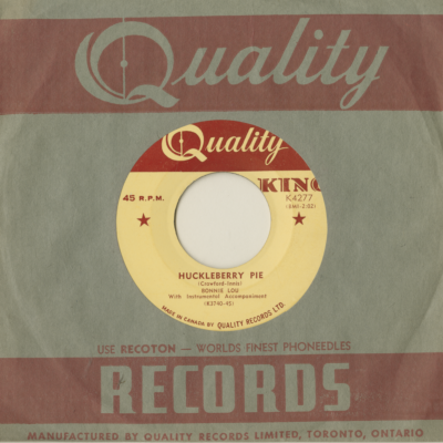 Huckleberry Pie / No One