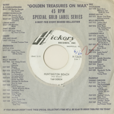 Huntington Beach / Surfin' Liza (1964)