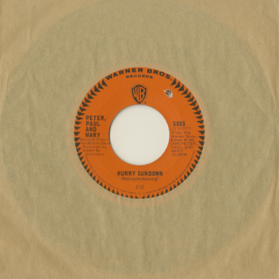 Hurry Sundown / For Baby For Bobbie (1967)