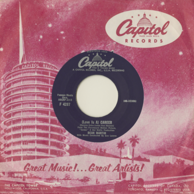 Love Is A Career / I Ain't Gonna Lead This Life No More (1959)