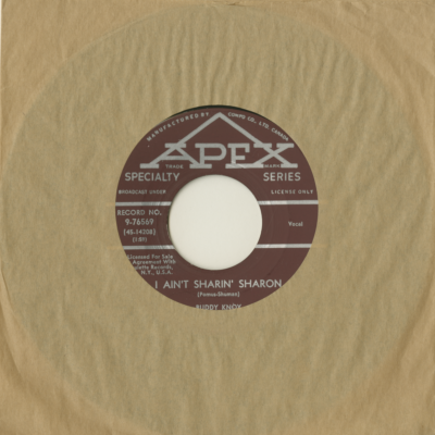 I Ain't Sharing Sharon / Taste Of The Blues