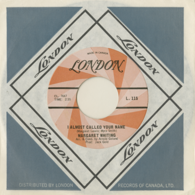 I Almost Called Your Name / Let's Pretend 