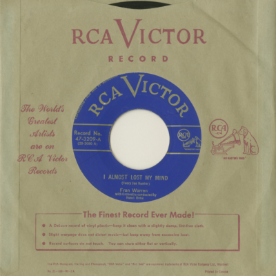 I Almost Lost My Mind / Who Cares (1950)