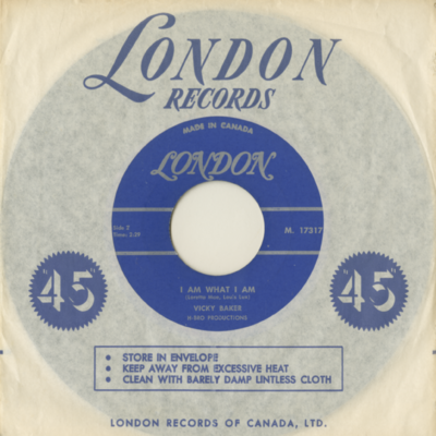 I Am What I Am / Yutta-Tutta (1963)