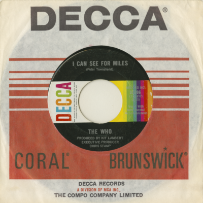 I Can See For Miles / Mary-Anne With The Shakey Hands