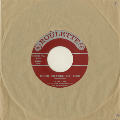 I Can't Begin To Tell You / You're Breaking My Heart