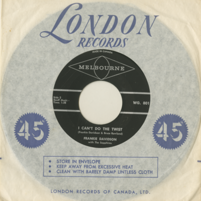 I Can't Do The Twist / Have You Ever Been To See King's Cross (1962)