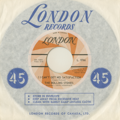 I Can't Get No Satisfaction / The Under Assistant West Coast Promotion Man