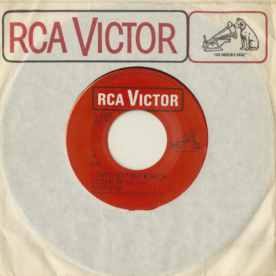 I Can't Help But Wonder Elizabeth / Karma (1967)