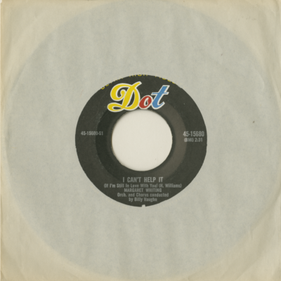 I Can't Help It / That's Why I Was Born