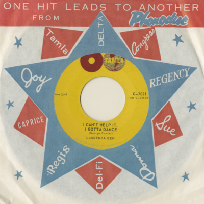 I Can't Help It I Gotta Dance / Just Be Yourself (1963)