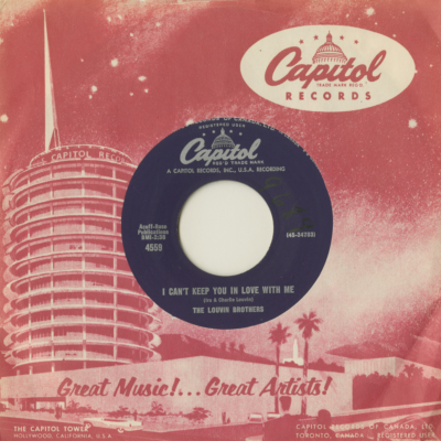 I Can't Keep You In Love With Me / Ain't Gonna Work Tomorrow (1961)