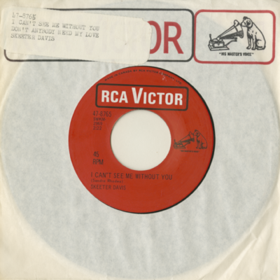 I Can't See Me Without You / Don't Anybody Need My Love