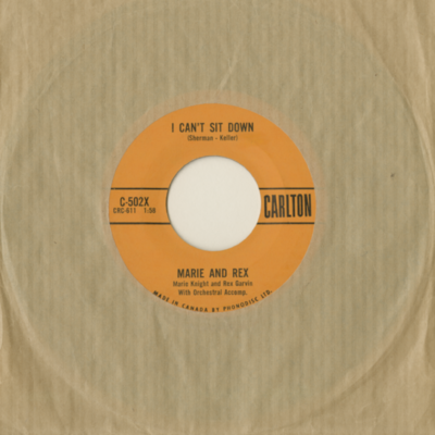 I Can't Sit Down / Miracles (1959)