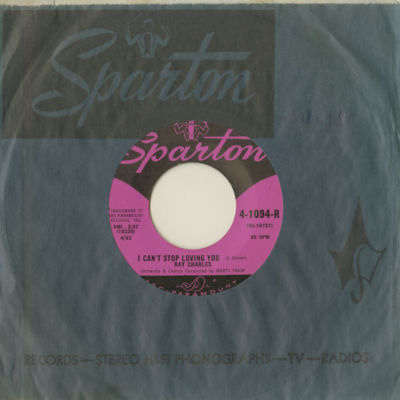 I Can't Stop Loving You / Born To Lose (1962)