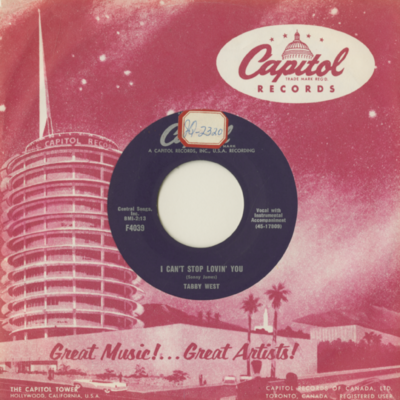 I Can't Stop Loving You / Careless Darlin' (1958)