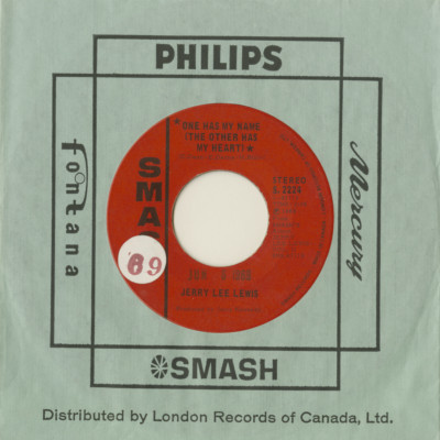 I Can't Stop Loving You / One Has My Name The Other Has My Heart