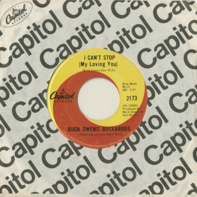 I Can't Stop My Loving You / I'm Coming Back Home To Stay