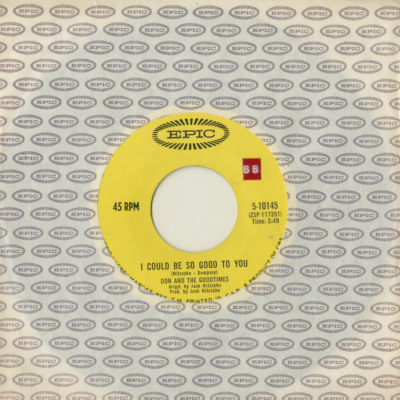 I Could Be So Good To You / And It's Good