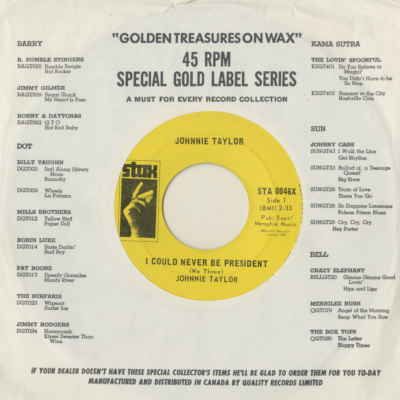 I Could Never Be President / It's Amazing