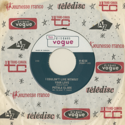 I Couldn't Live Without Your Love / Your Way Of Life