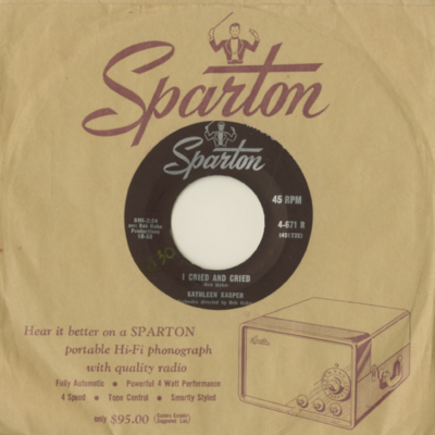 I Cried And Cried / Manitou (1958)