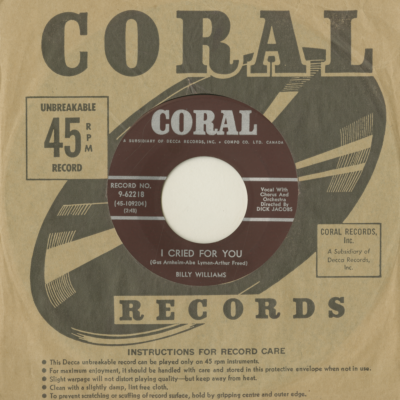 I Cried For You / The Lover Of All Lovers