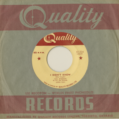 I Didn't Know / Don't Blame It All On Me