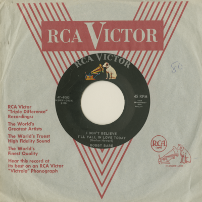 I Don't Believe I'll Fall In Love Today / To Whom It May Concern