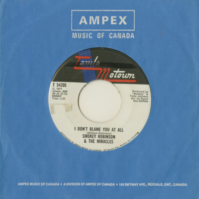 I Don't Blame You At All / That Girl (1971)