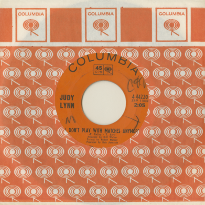 I Don't Play With Matches Anymore / I Lost My Wings Last Night