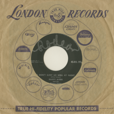 I Don't Sleep So Well At Night / It's A Wicked World (1958)