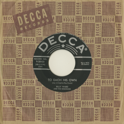 I Don't Stand A Ghost Of A Chance With You / To Each His Own