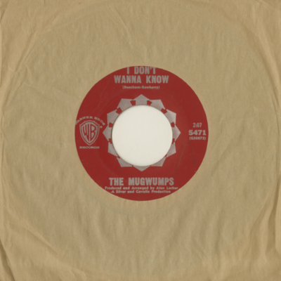 I Don't Wanna Know / I'll Remember Tonight (1964)