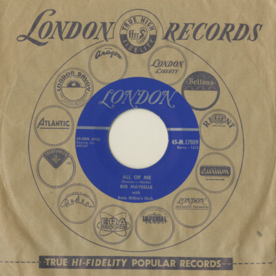 I Don't Want To Cry / All Of Me (1957)