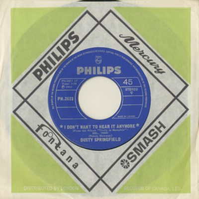 I Don't Want To Hear It Anymore / The Windmills Of Your Mind