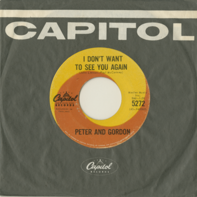 I Don't Want To See You Again / I Would Buy You Presents