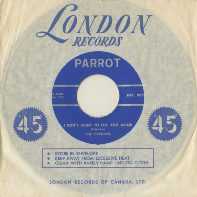 I Don't Want To Tell You Again / Apple Blossom Time