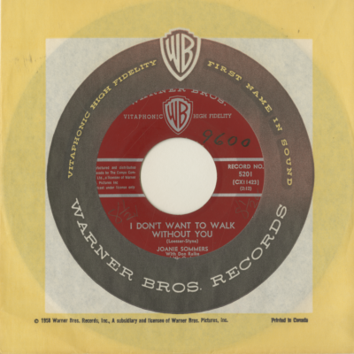 I Don't Want To Walk Without You / Seems Like Long Long Ago